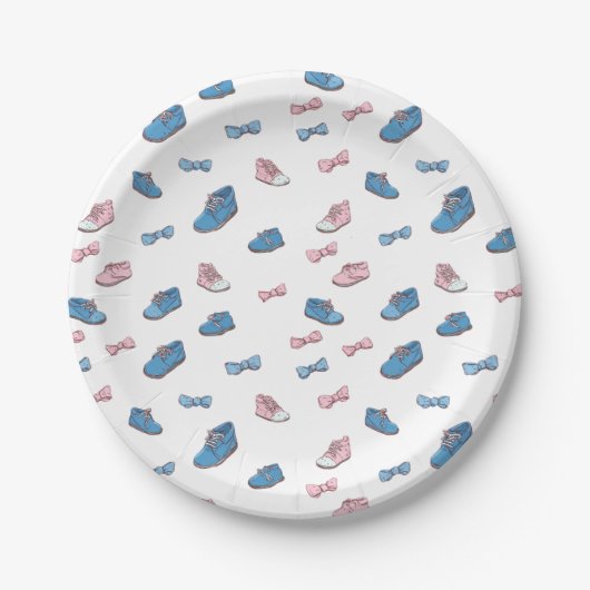 Assiettes en papier arcs (Devant)