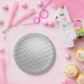 Assiettes en Papier Ball de Golf (Fête)