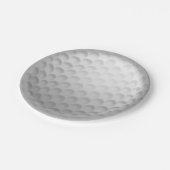 Assiettes en Papier Ball de Golf (Angle)