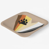 Assiettes en papier Bear Heart Pride (Angulaire)