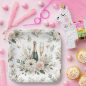 Assiettes en papier Bloom & Bubbles (Fête)