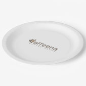 Assiettes en papier Caffeena (Angle)