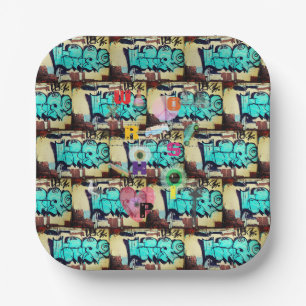 Assiettes en papier Cathédrale Urbaine