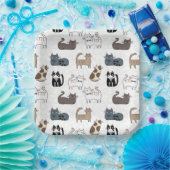 Assiettes en papier Chat, Fête de Kitty Kitten (Fête)