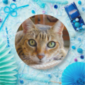 Assiettes en papier Chat mignon (Fête)