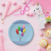 Assiettes en papier d'anniversaire (garçon) (Fête)
