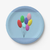 Assiettes en papier d'anniversaire (garçon) (Devant)