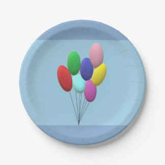 Assiettes en papier d'anniversaire (garçon)