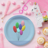 Assiettes en papier d'anniversaire (garçon) (Fête)