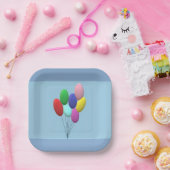 Assiettes en papier d'anniversaire (garçon) (Fête)