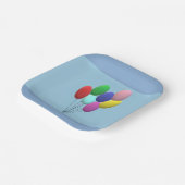 Assiettes en papier d'anniversaire (garçon) (Angulaire)