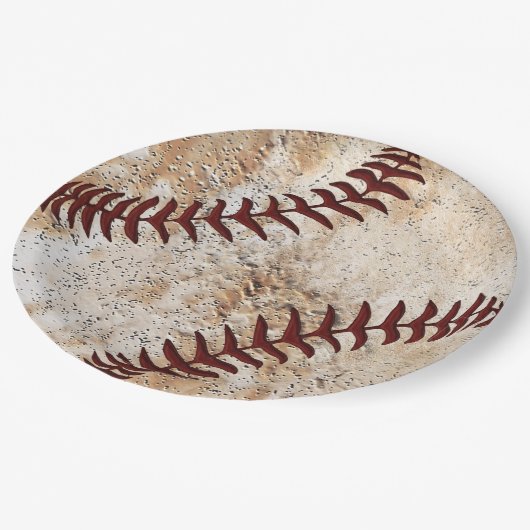Assiettes en papier de baseball les plus cool pour (Angle)