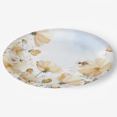 Assiettes en papier de Bee's Meadow (Angle)