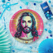 Assiettes en papier de Jésus ! (Fête)