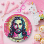 Assiettes en papier de Jésus ! (Fête)