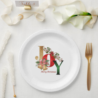 Assiettes en papier de Noël