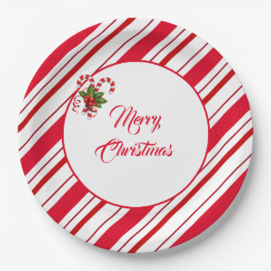 Assiettes en papier de Noël