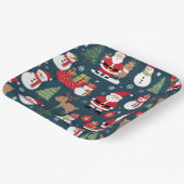 Assiettes en papier de Noël (Angulaire)