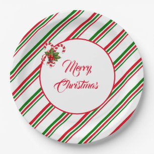 Assiettes en papier de Noël