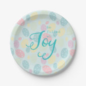 Assiettes en papier Easter Joy (Devant)