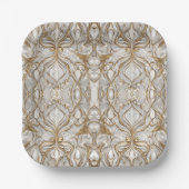 Assiettes en Papier Élégantes (Recto)