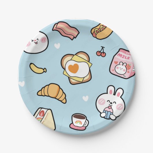 Assiettes en papier et pour fêtes (Devant)