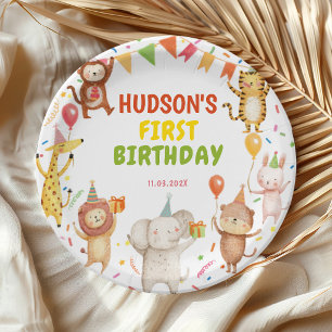Assiettes en Papier Fête d'Anniversaire Enfants An