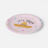 Assiettes en papier Fiesta (Angle)