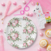 Assiettes en papier - Floral (Fête)