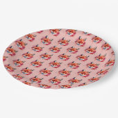 Assiettes en papier Fox (Angle)