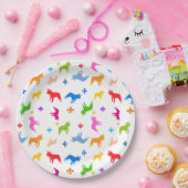 Assiettes en papier Frenchie (Fête)