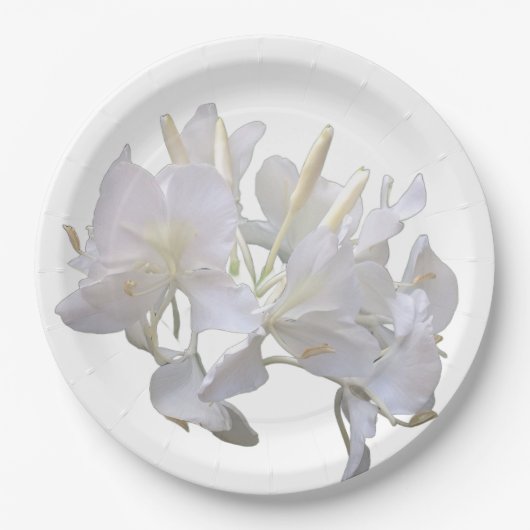 Assiettes en papier Ginger Lily (Devant)