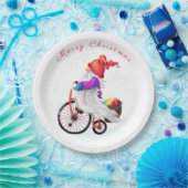 Assiettes en papier Gnome de Noël (Fête)