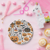 Assiettes en papier Halloween (Fête)