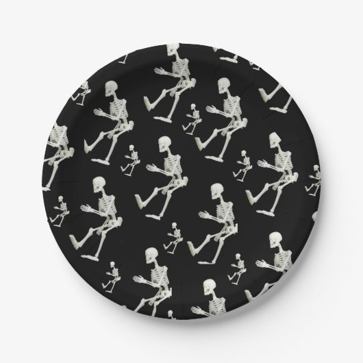 Assiettes en papier Halloween (Devant)