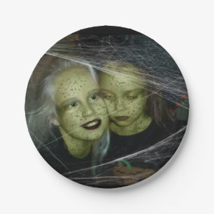 Assiettes en papier Halloween