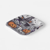 Assiettes en papier Halloween H (Angulaire)