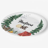 Assiettes en papier Happy Camper (Angle)