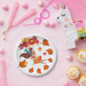 Assiettes en papier Happy Fall (Fête)