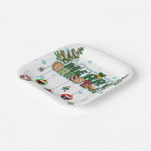 Assiettes en Papier Joyeux Noël (Angulaire)