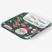 Assiettes en papier Joyeux Noël (Angulaire)
