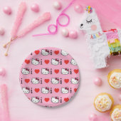 Assiettes en papier Kitty (Fête)