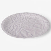Assiettes en papier lavande ravissantes avec un de (Angle)