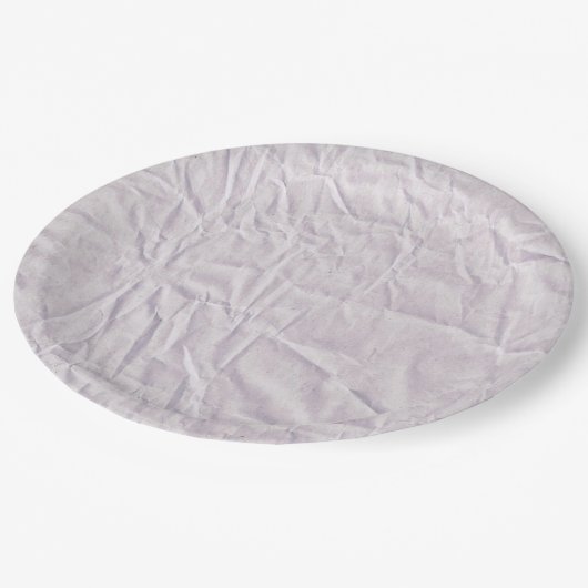 Assiettes en papier lavande ravissantes avec un de (Angle)