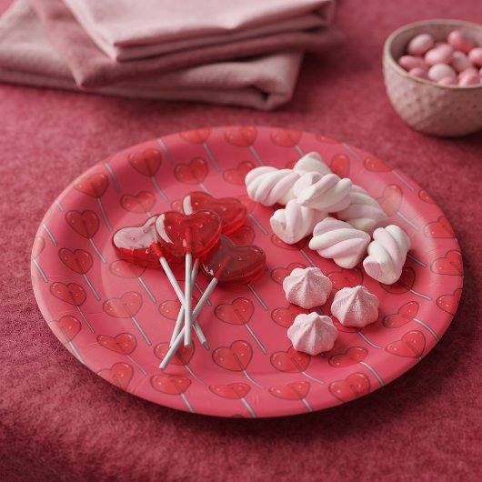 Assiettes en papier Lollipop