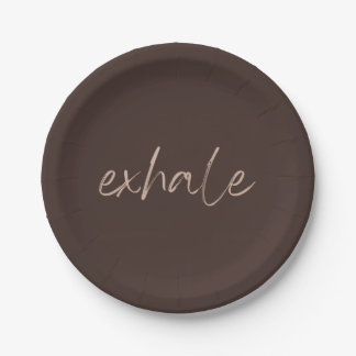 Assiettes en papier Luxe Waiting To Exhale