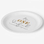 Assiettes en papier M. Onederful (Angle)