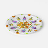 assiettes en papier monstre mignon (Angle)