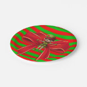 Assiettes en papier Noël (Angle)