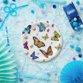 Assiettes en papier Papillon (Fête)